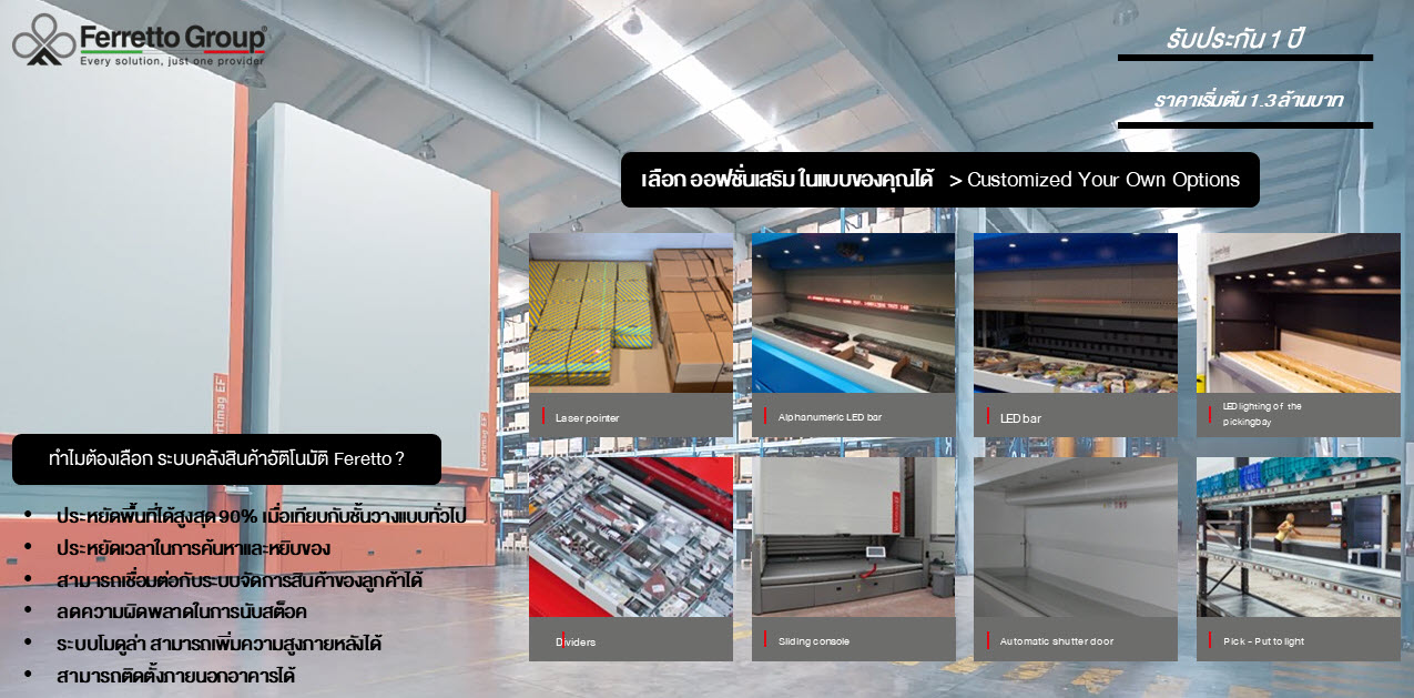 ระบบคลังสินค้าอัตโนมัติ